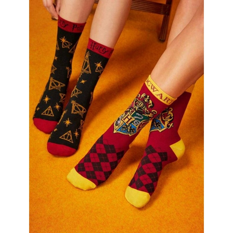 Kaos kaki Harry Potter - Shein x Harry Potter