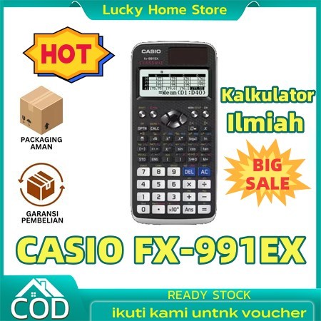 

STOCK ✔ Casio FX-991EX FX991ex FX 991ex Scientific Calculator Classwiz scientific Calculator Black