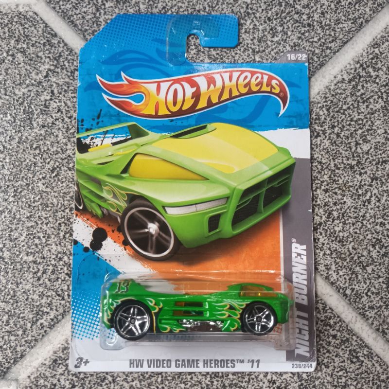 hot wheels night burner 2011