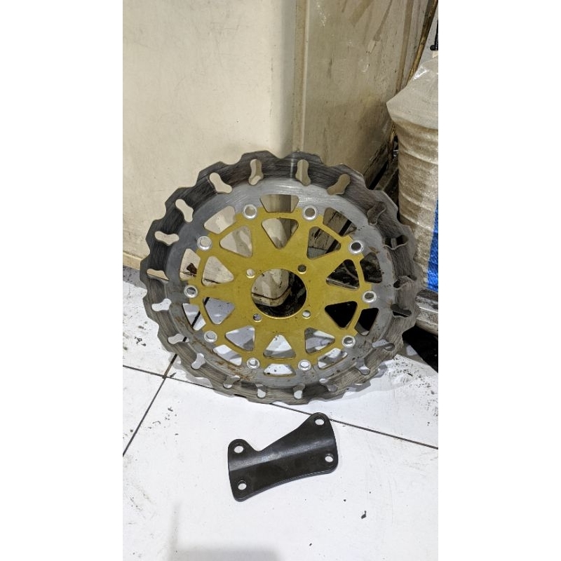 piringan cakram lebar 300mm pnp ke jupiter z,jupiter mx,fiz R,jupiter z robot