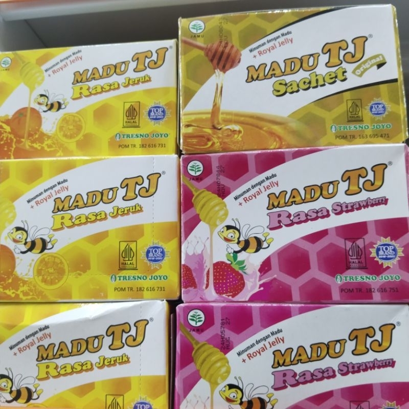 

MADU TJ BOX ISI 12 SASET