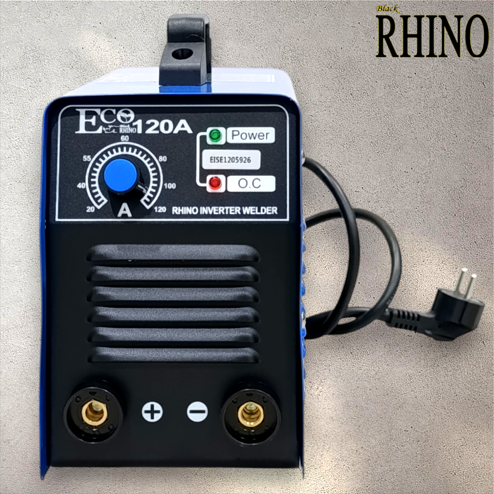Mesin Las Rhino Mesin Trafo Las Inverter MMA 120A 450Watt Las Listrik 450 Watt Travo Las ECO 450W