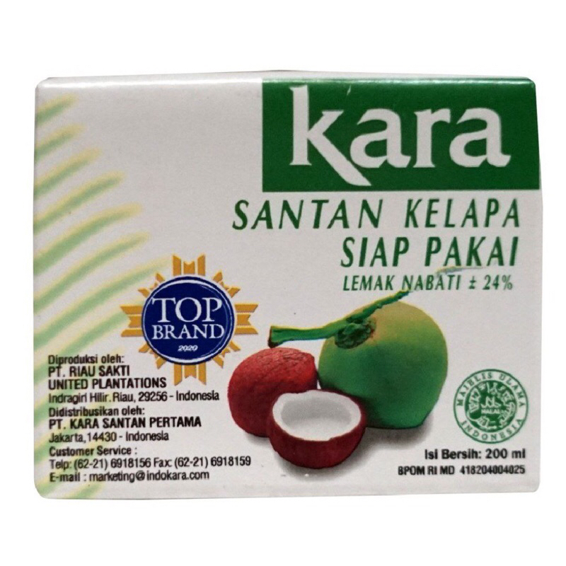 

KARA SANTAN KELAPA SIAP PAKAI KEMASAN PREMIUM 200ml