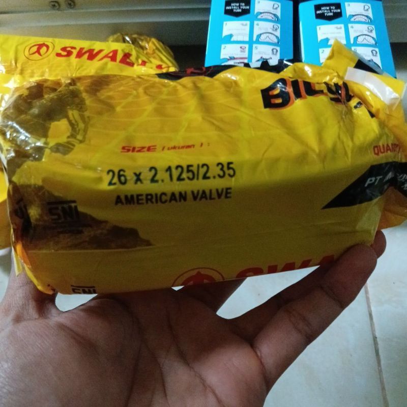 Ban dalam sepeda 26x2,125-2,35 ban dalam mtb