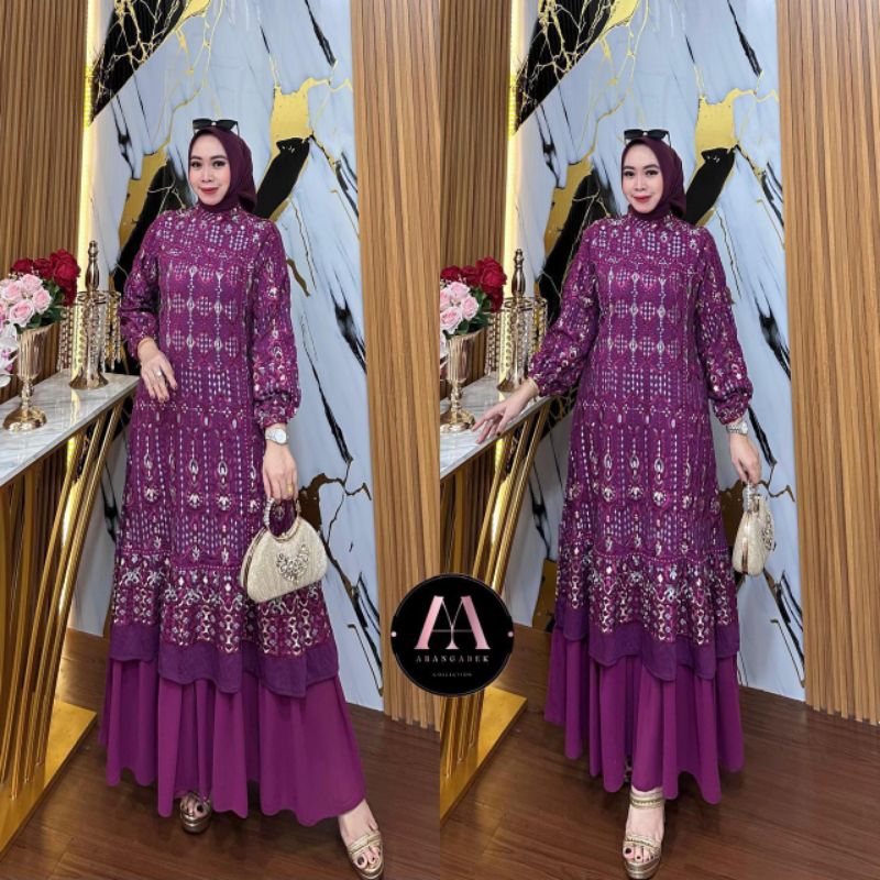 BAJU GAMIS ALL SIZE DRESS