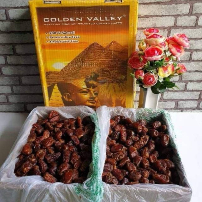 

KURMA MESIR GOLDEN VALLEY ASLI 500GR