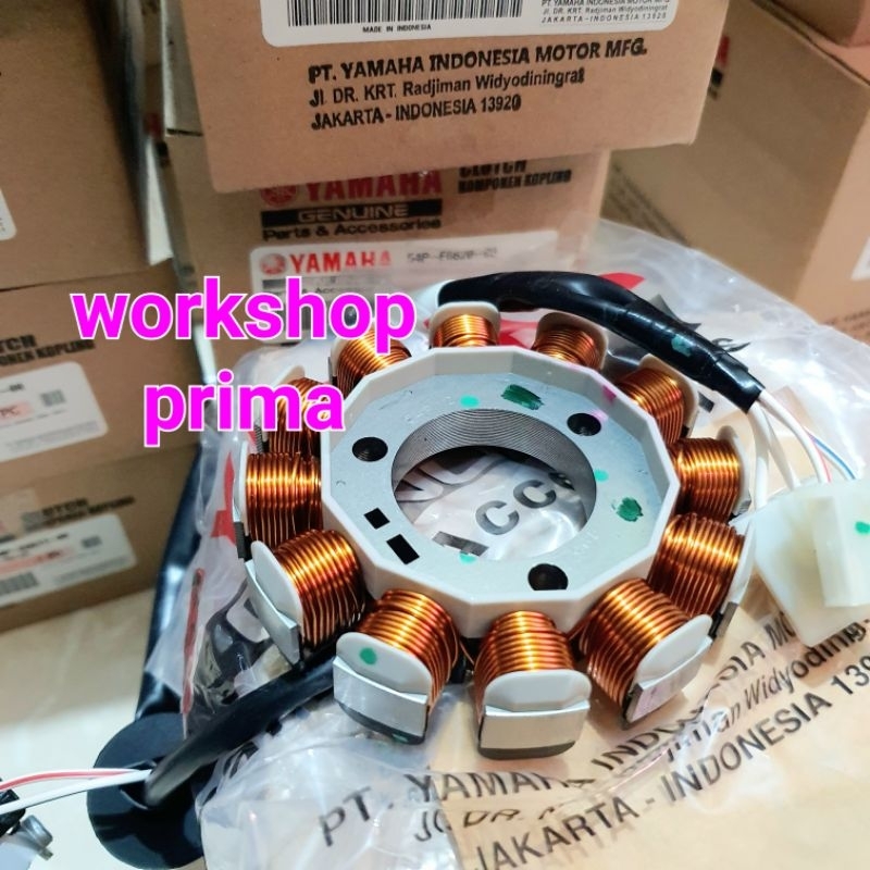 Spul Stator Assy Pick up Pulser Sepul Mio J Teen X Ride Xride Mio GT Fino 115 Mio Soul GT Ori Ygp