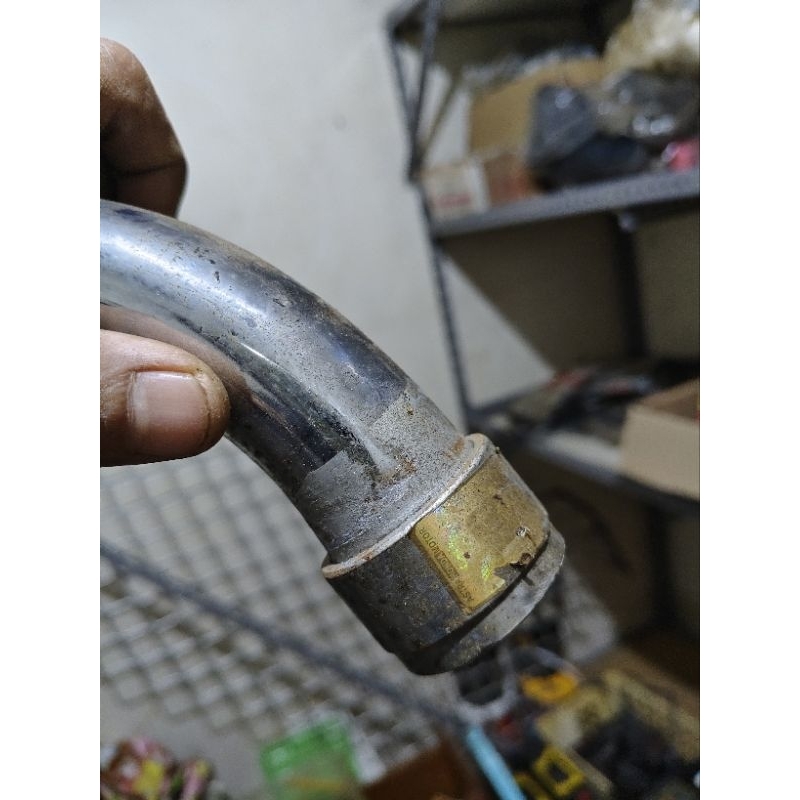 Knalpot Honda Megapro Hiu Megapro lama Original AHM.