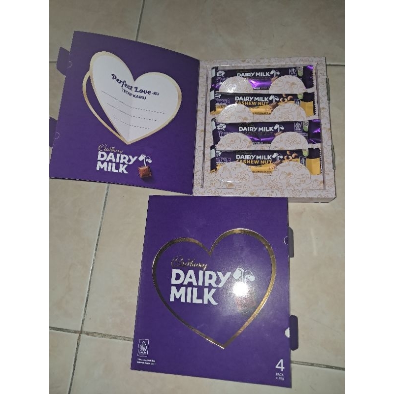 

Cadbury Giftbox Valentine (30G x 4 pcs)