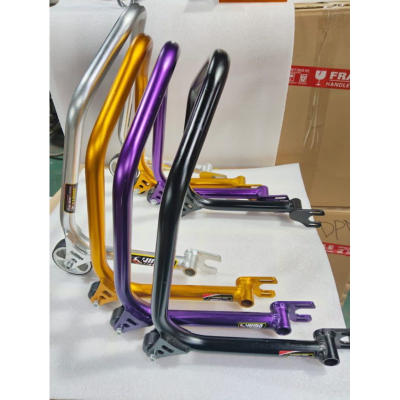 Pedok belakang aluminium..