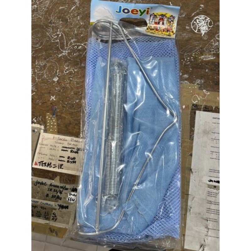 Ayunan bayi set kelambu per 1 (per ukuran besar)