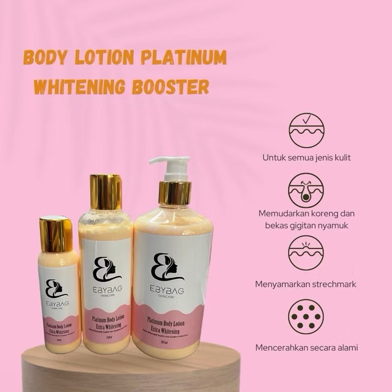 PLATINUM BODY LOTION EXTRA WHITENING (KUNING)