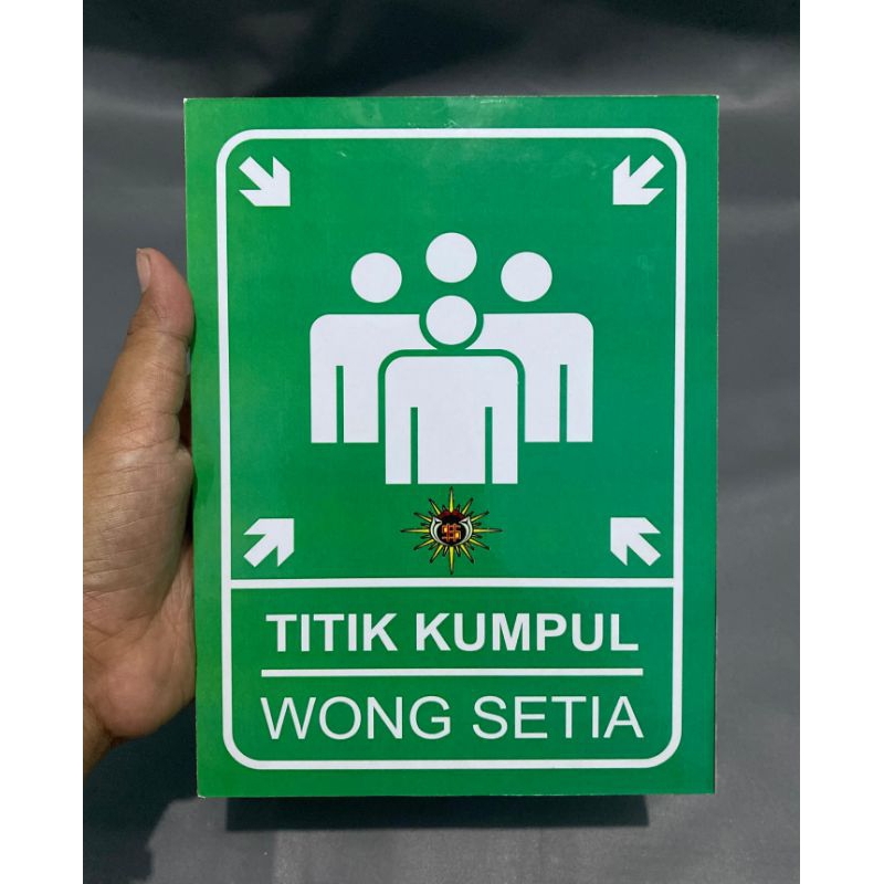Hiasan Dinding titik kumpul wong setia PSHW Premium / walldecor PSHW A5