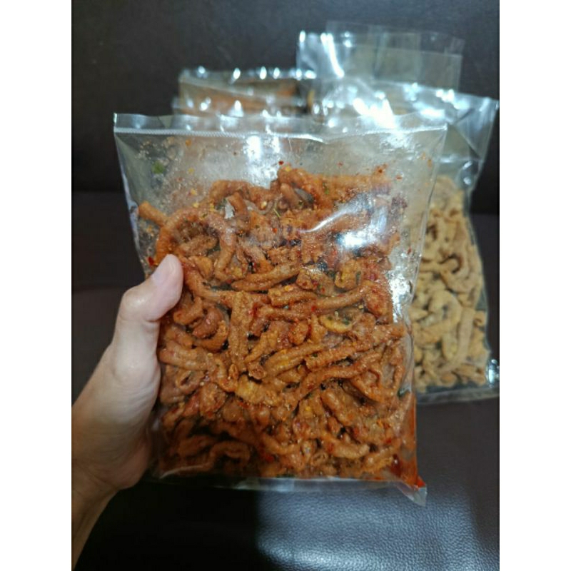 

Usus Crispy Ori dan Pedas Cikruh