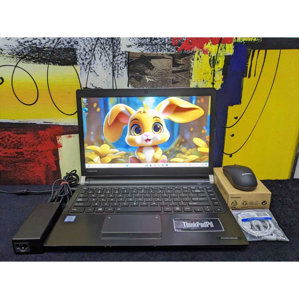 Laptop Toshiba Protege Dynabook A30-D Core i5 7200U Slim Mulus
