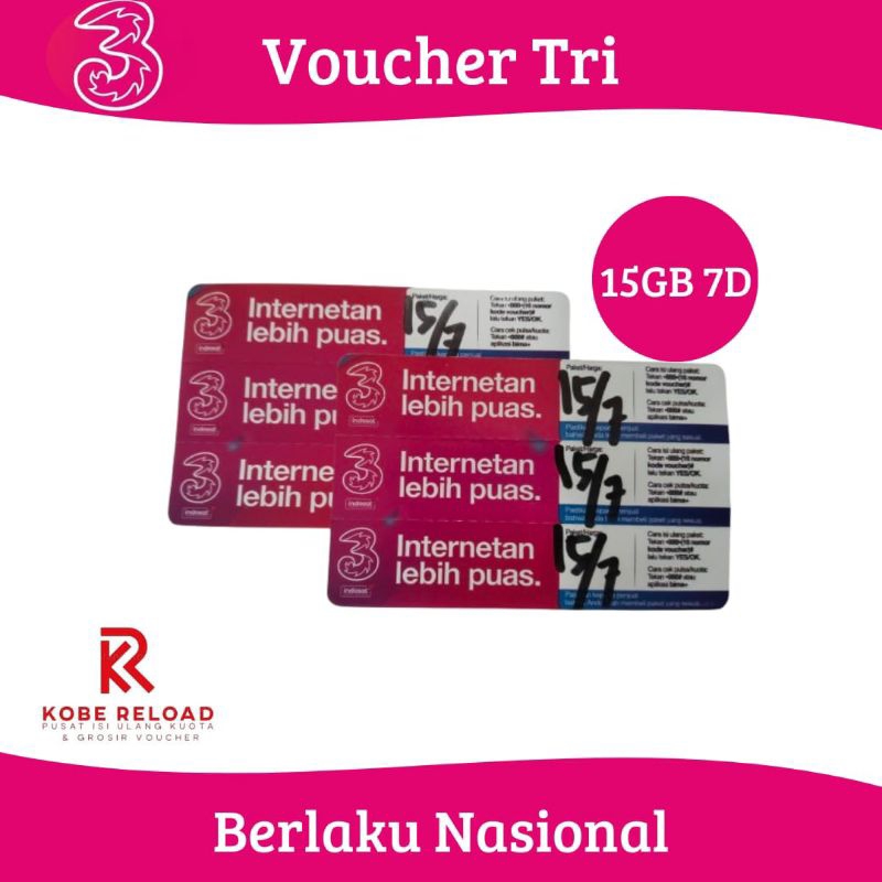 Tri Voucher 7hr 15GB