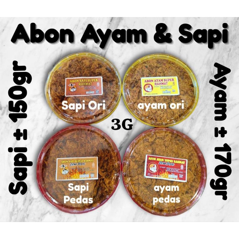 

ABON SAPI & AYAM RAHMAT