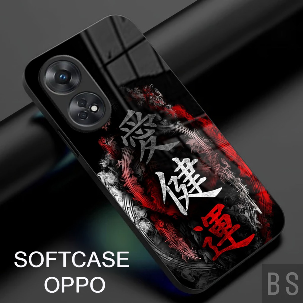 [ AF30 CHINESE WRITING ] Case Glossy HD OPPO RENO 8T 4G,8T 5G,7Z 5G/8Z 5G,7 4G,7 4G,7 5G,6 5G,6 4G5 