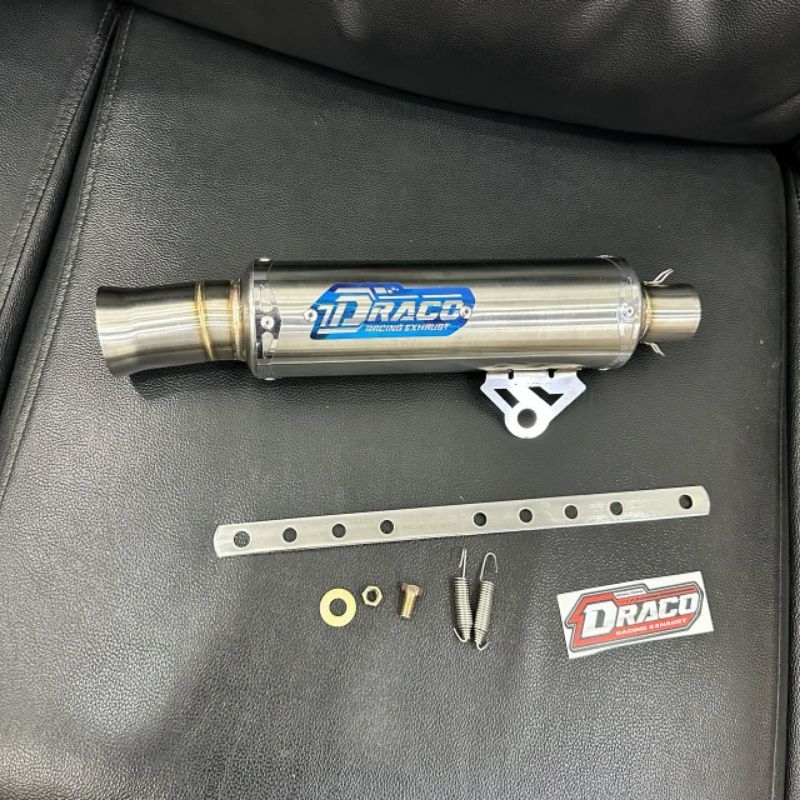 Knalpot samlong Salemba draco silincer only inlet 38