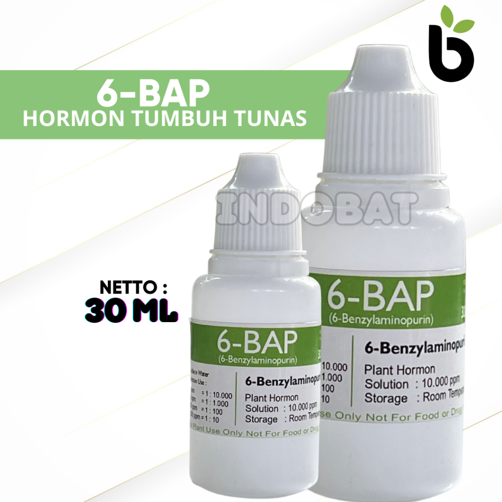 Hormon 6-BAP 30 ML Pupuk Tetes Penumbuh Tunas Dan Bunga Tanaman  Anggrek