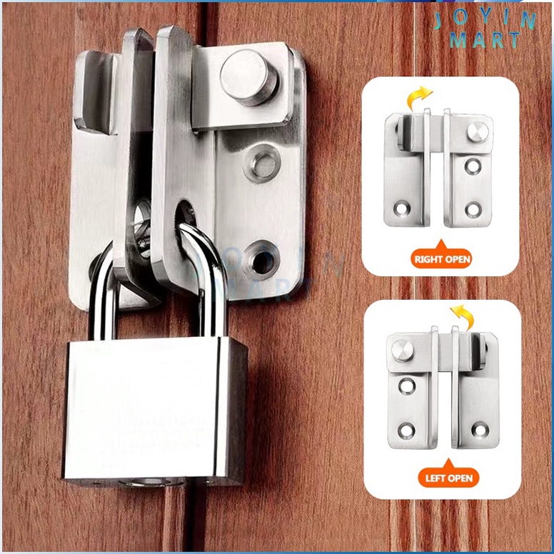 New Kunci Geser Pintu  Selot Slot Gembok  Slot pintu Geser Cantolan Grendel Pintu  Selot Pintu Canto