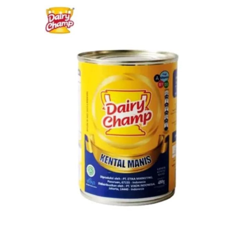 

SKM DAIRY CHAMP 480ml Susu Kental Manis