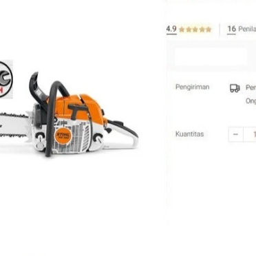 

Chain Saw STIHL 25" MS 382 Gergaji Mesin Potong Kayu Chainsaw MS82