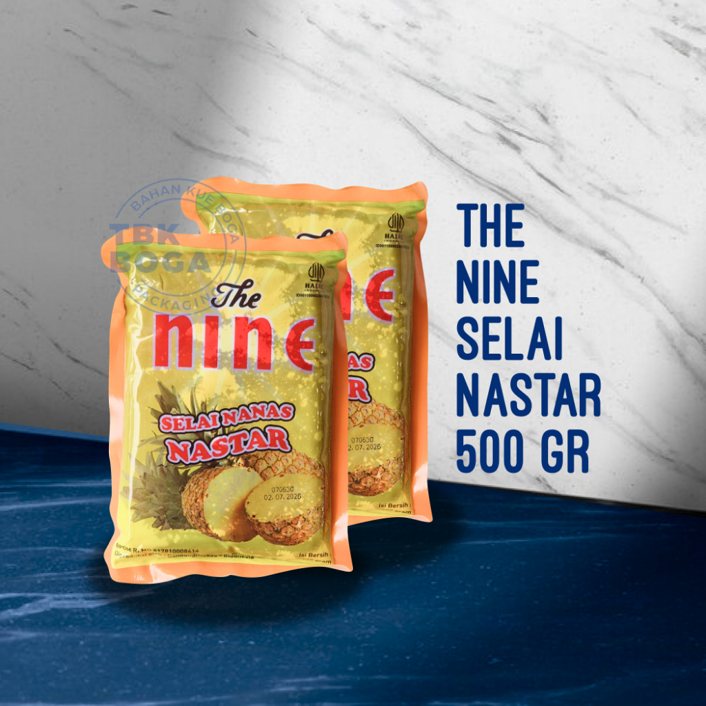 

The Nine Nastar ( 500 gr ) Selai Nanas Pineapple Jam Nenas Isian Filling