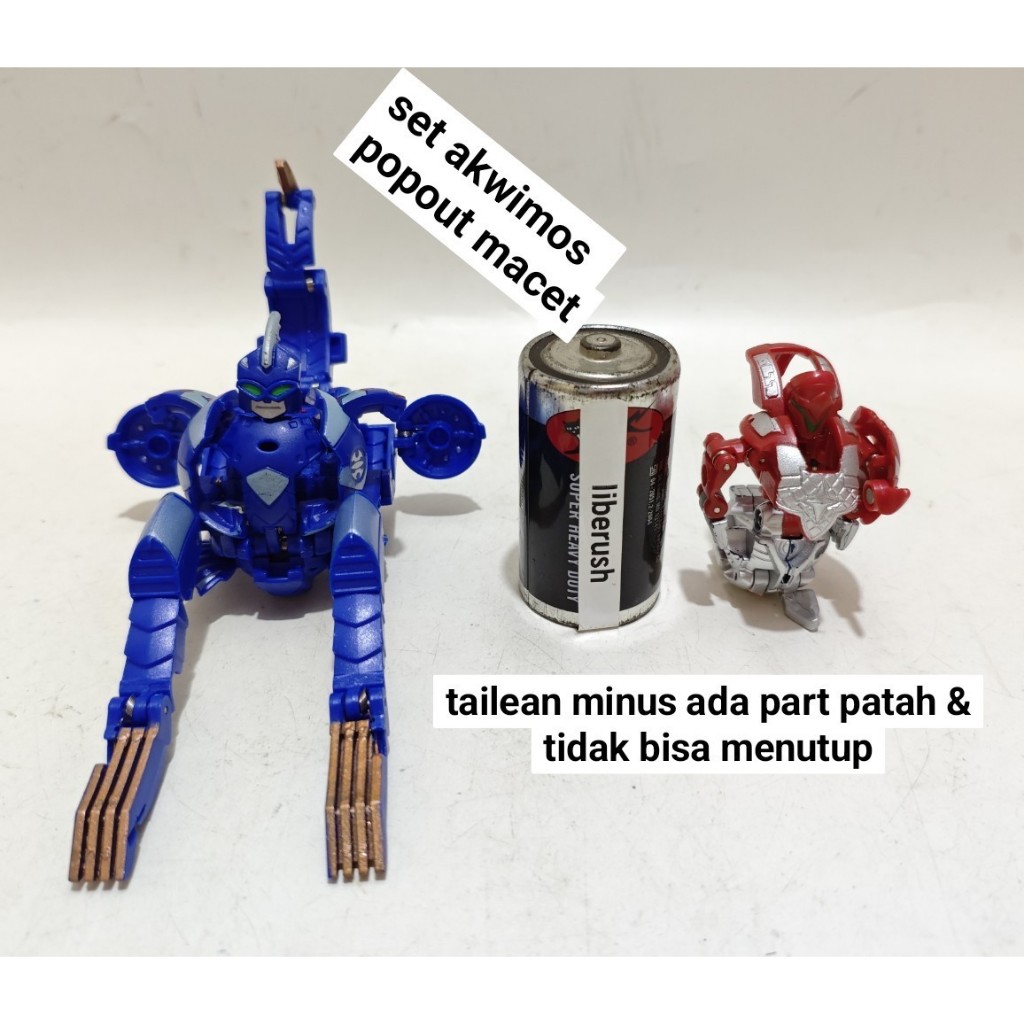 Set junk bakugan mechatanium surge taylean & gundalian invader akwimos gigarth figure set battle gea