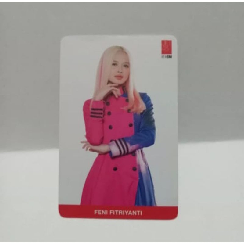 OFFICIAL PHOTOCARD JKT48 NICE TO SEE YOU FENI/FLORA/INDAH