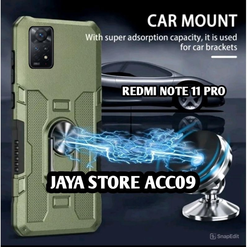 CASE REDMI NOTE 11 PRO CASE ROBOT HIT EYE RING