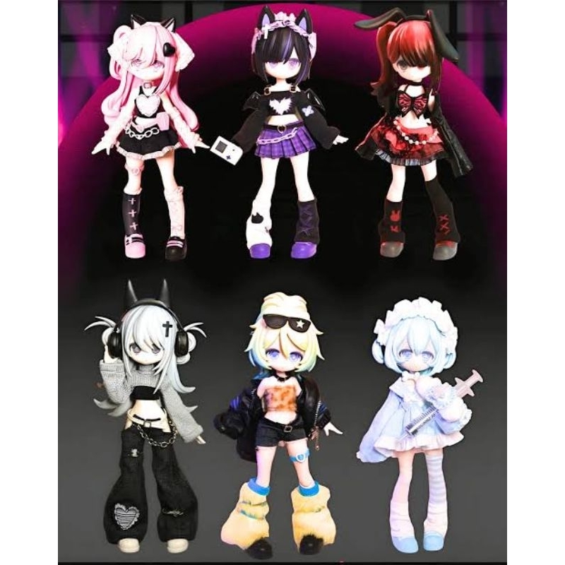 Bjd Doll Ten Thousand Escape Plans Series Doll Action Figure Kawaii Birthday Gifts Surprise Toys Gif