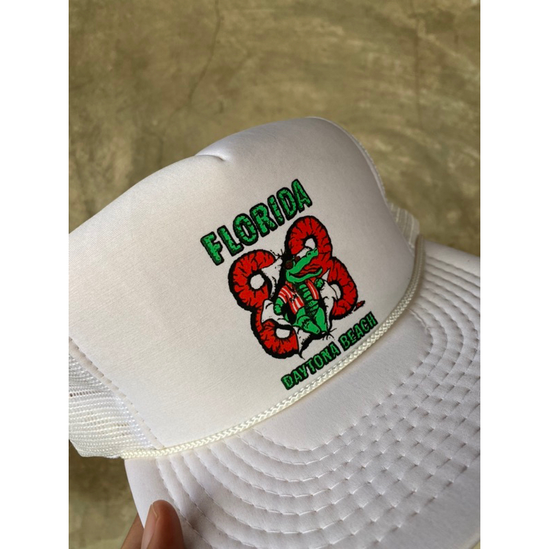 Trucker hat Florida aligator 88 by nissin