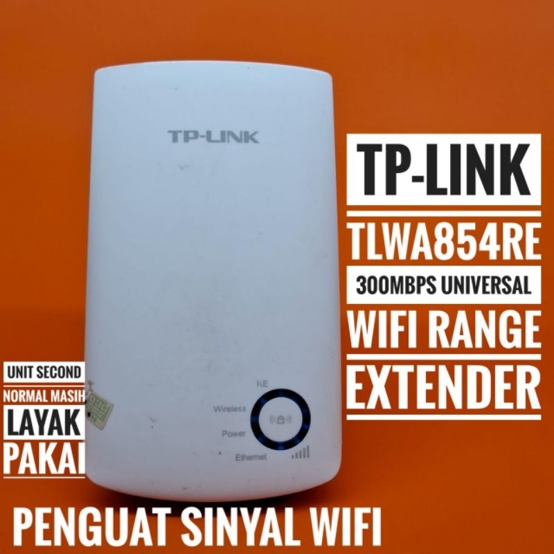 TP-Link TL-WA854RE WiFi Repeater 300Mbps Wireless Extender Penguat WiFi Jarak Jauh Penguat Singal