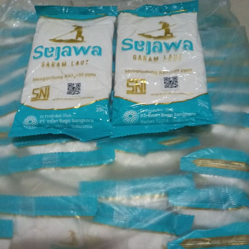 

GARAM LAUT MERK SEJAWA 250Gr