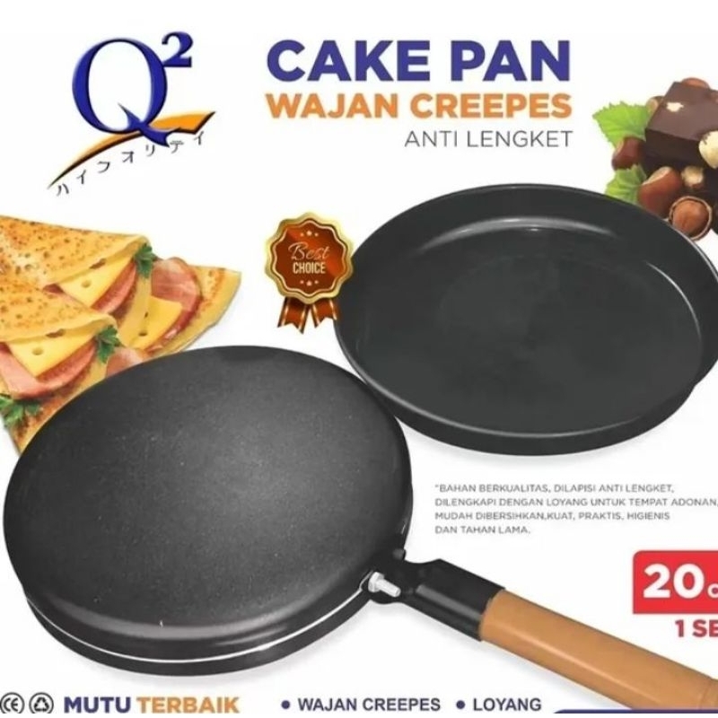 cake pan crepes
