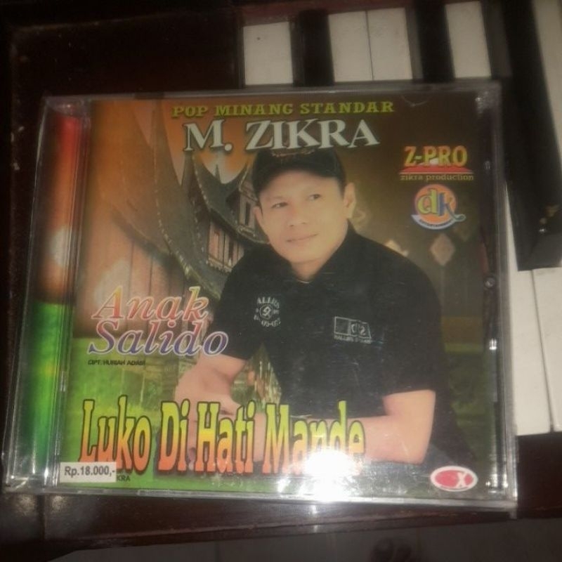 vcd musik pop minang standar m. zikra luko dihati mande (CD850)