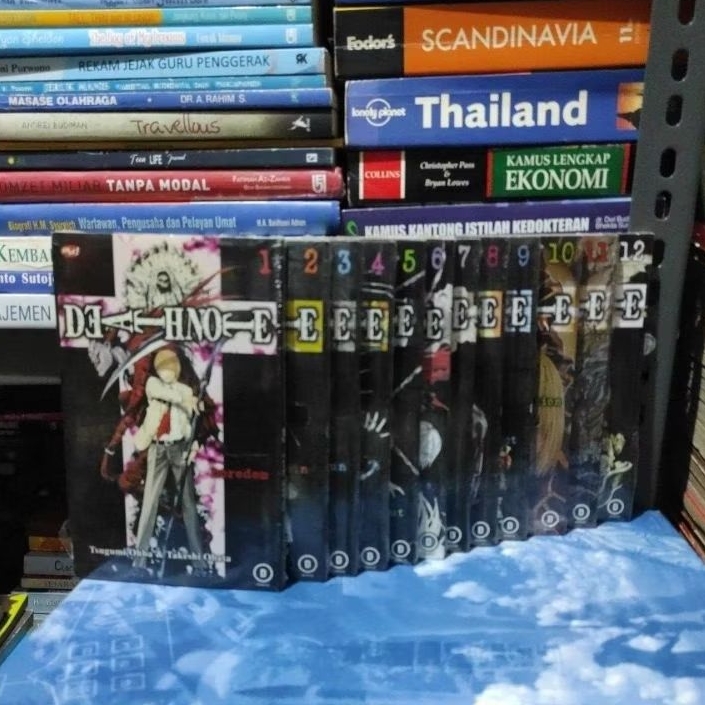 Komik Original DEATH NOTE Tsugumi Ohba & Takeshi Obata Volume 1-12 Tamat Fullset