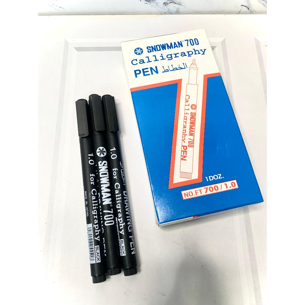 

SNOWMAN Ballpoint pen 700 / Calligraphy Pen 1.0 / Drawing Pen / bolpen (Kode FT 700)
