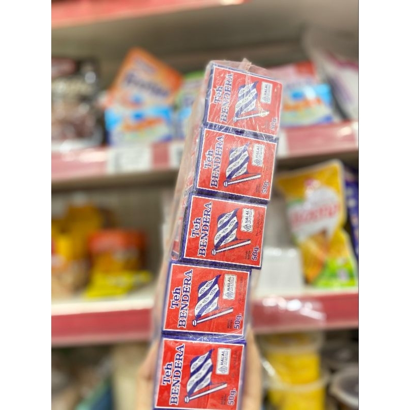 

TEH BENDERA 1PACK ISI 10KOTAK