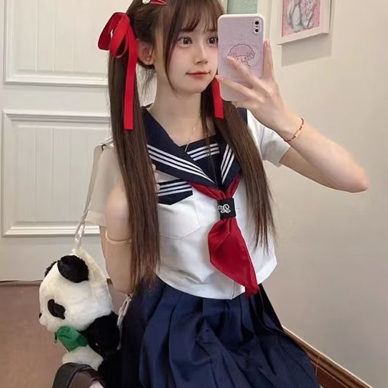 [PERIWINGKEL] seifuku uniform navy casual