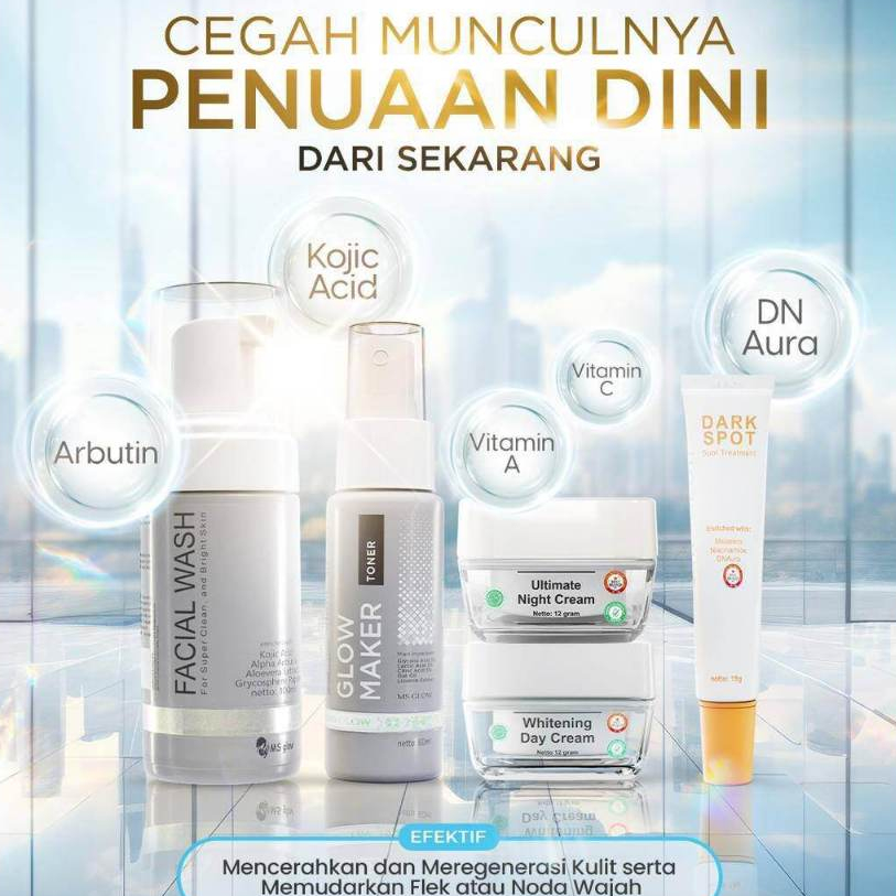 Ms Glow Ultimate Paket Ms Glow Ultimate Ms Glow Original Ms Glow Paket Ultimate Flek Hitam Penuaan