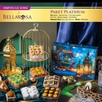 

Bellarosa hampers kue kering (paket platinum) isi 6