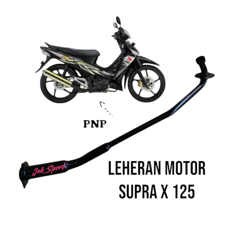 LEHER KNALPOT MOTOR SUPRA X 125 / LEHERAN KNALPOT PNP SUPRA X 125 BATMAN 2008-2013