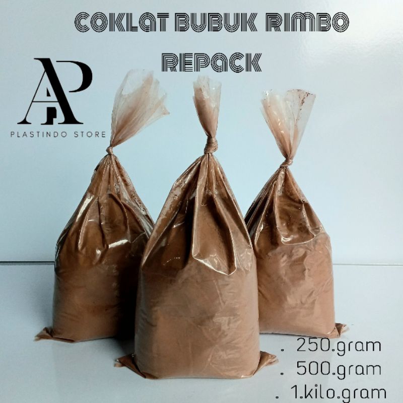 

Coklat Bubuk Rimbo Repack 1kg | 500gr | 250gr | [ Original ]