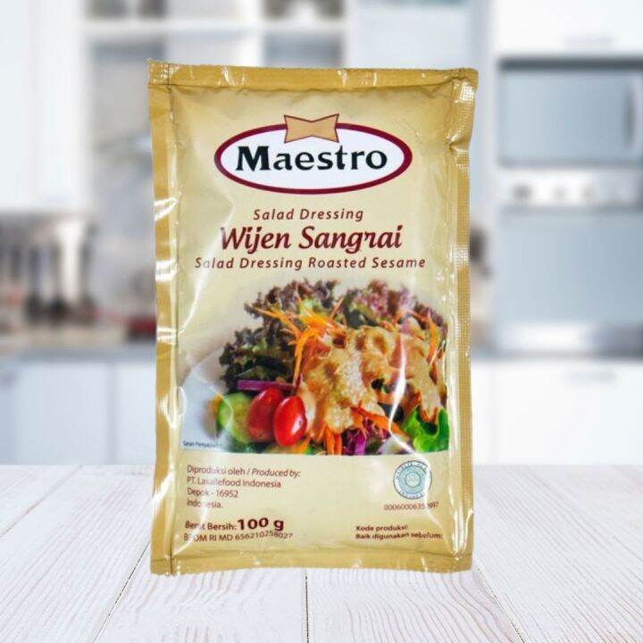 

Maestro Wijen Sangrai 100Gram / Maestro Roasted Sesame
