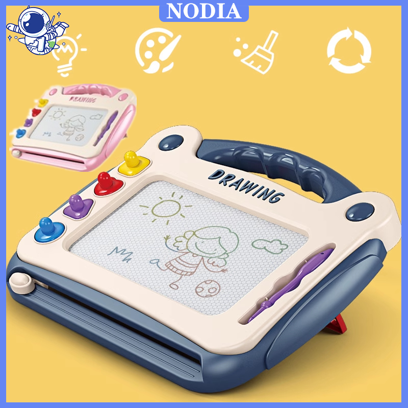 Nodia Toys Mainan Papan Tulis Magnet | Mainan Pembelajaran Untuk Anak | Mainan Papan Gambar Anak
