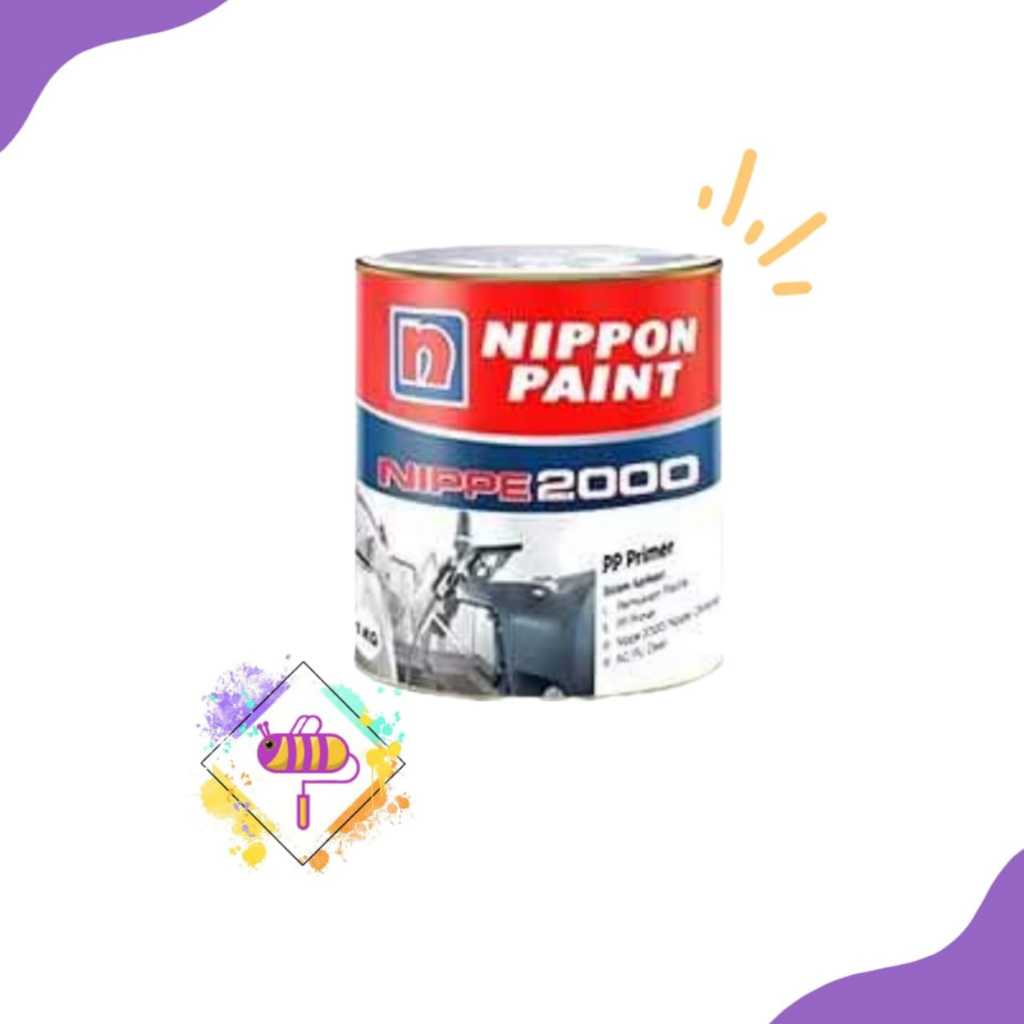 NIPPE 2000 PP PRIMER/ PRIMER PLASTIK NIPPON / CAT DASAR PLASTIK