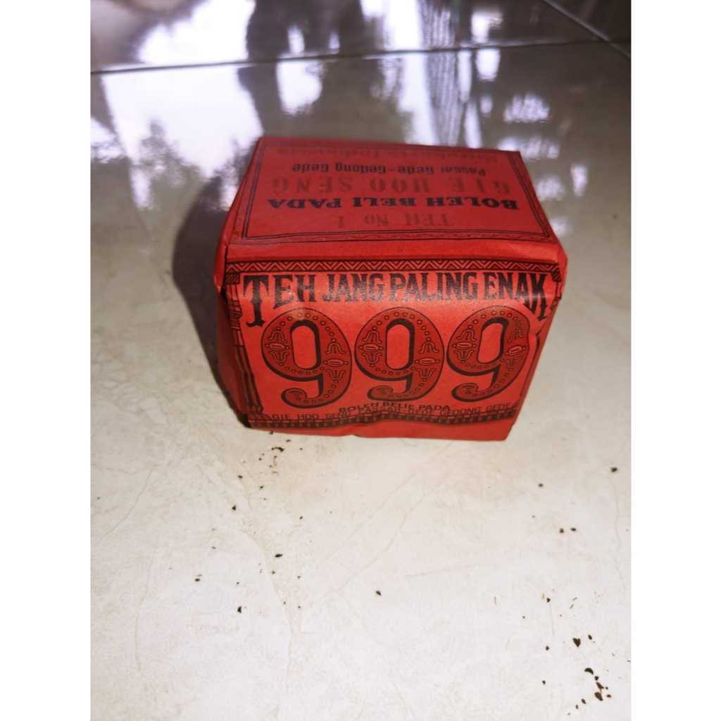 

Teh Bubuk / Tubruk 999 40Gram Teh Khas Kota Solo