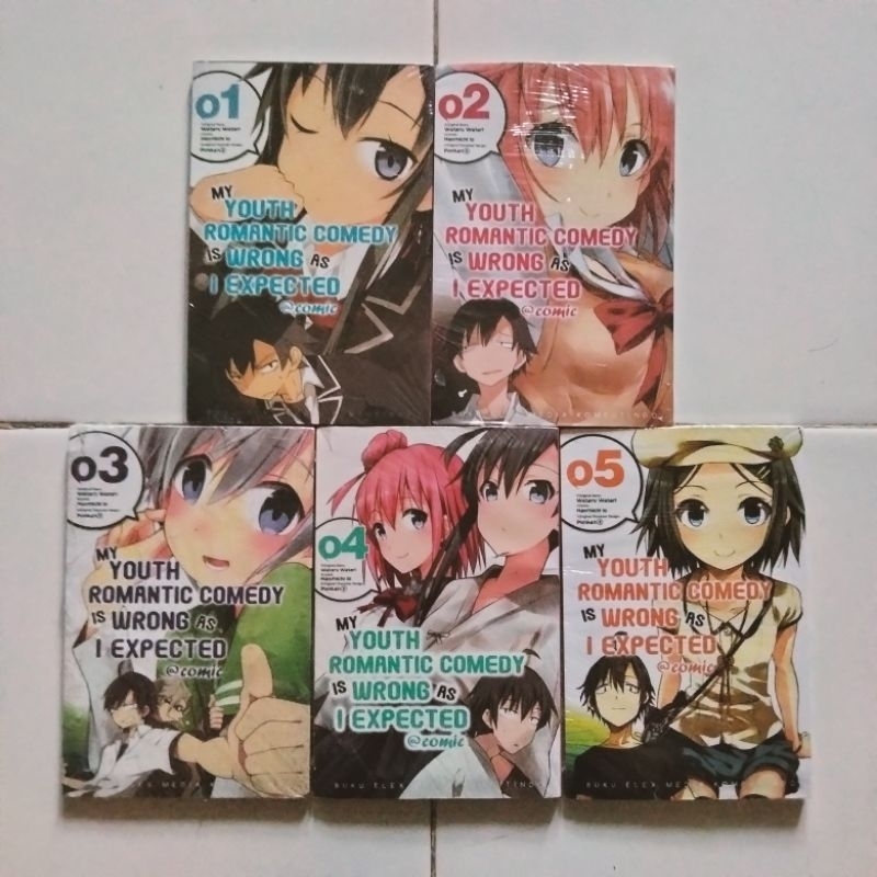 Paket Komik My Youth Romantic Comedy ia Wrong As I Expected - 5 Komik Fullset